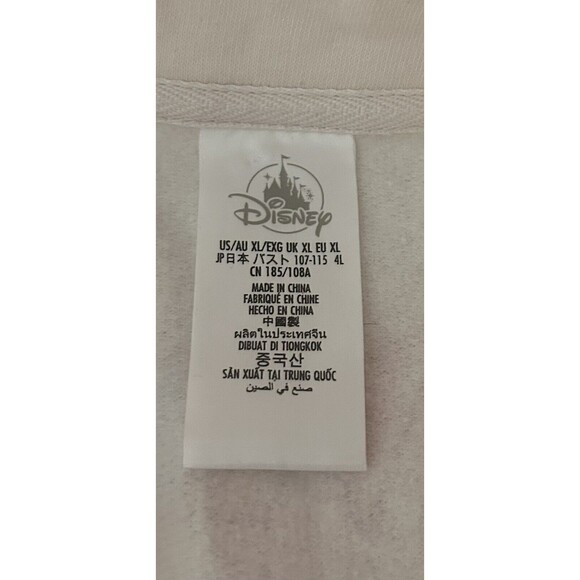 Disney Land 1/4 Zip Pullover Living My Best Disney Life Womens XXL CN 185/108A - Picture 5 of 8